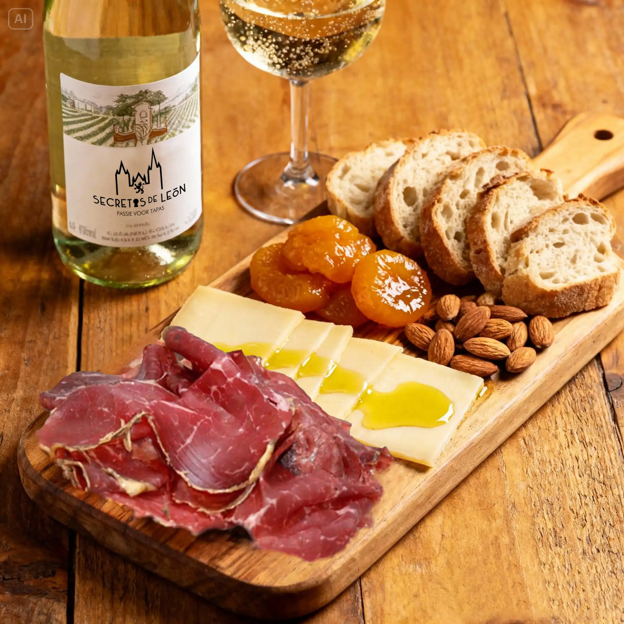 Cecina Halal classic Tapas board