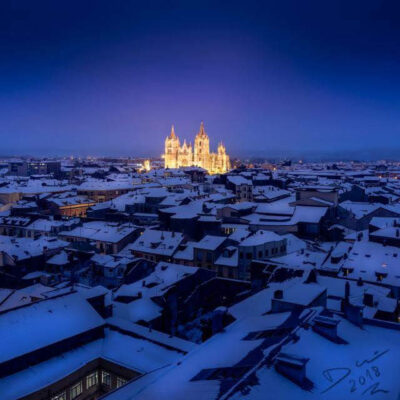 León mountain landscape, ideal climate for curing meats