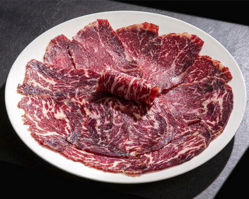 Wagyu Cecina sliced (100 gr.). Exceptional Cured Wagyu Beef from León