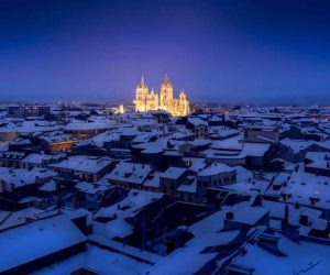León mountain landscape, ideal climate for curing meats