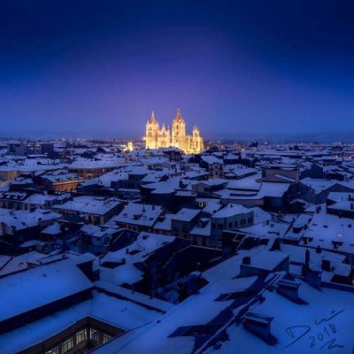 León mountain landscape, ideal climate for curing meats
